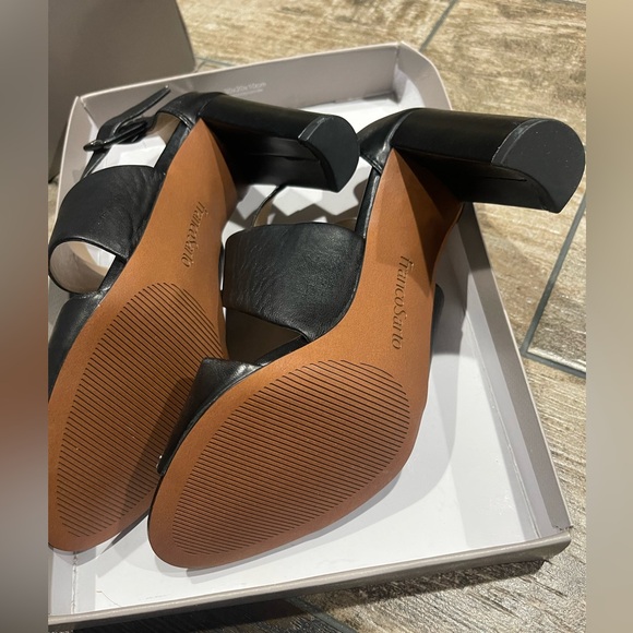 🖤Franco Sarto Habra Women’s Casual Heels Size 6.5M ,8.5M Black NEW🖤 - Picture 5 of 8
